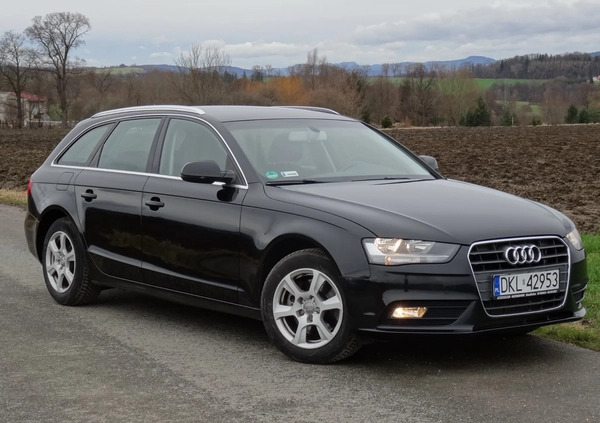 Audi A4 cena 36900 przebieg: 327026, rok produkcji 2013 z Kłodzko małe 301